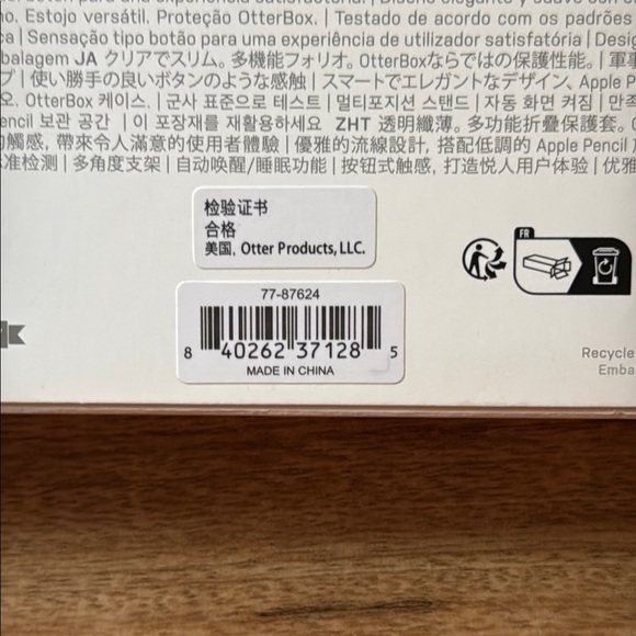 OtterBox iPad Air 4th/5th Gen Case: Symmetry Series 360 Elite, Scholar Grey BNIB - Picture 2 of 3